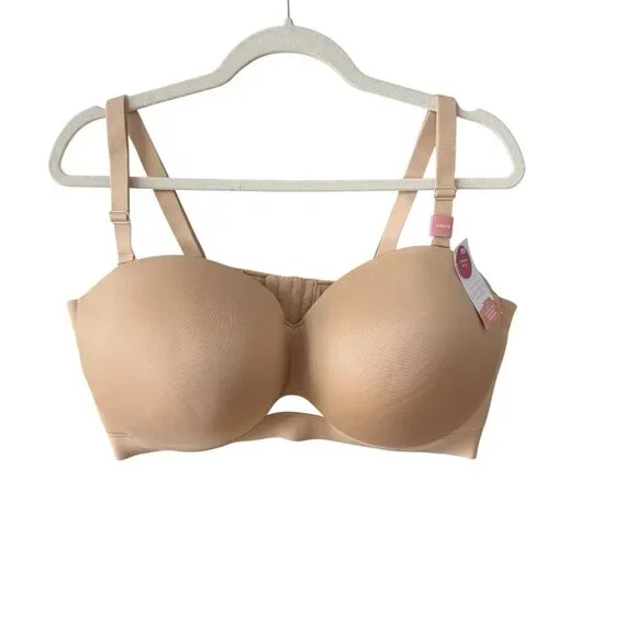 NEW Lane Bryant Cacique Lightly Lined Multi Way Strapless Bra Plus Size 44DDD - Picture 10 of 13